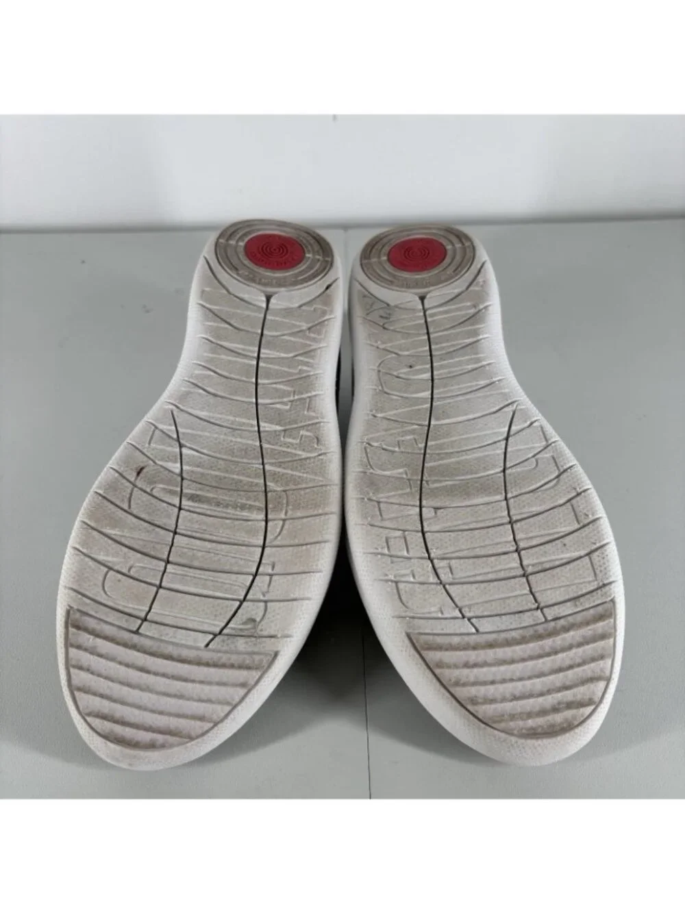 FitFlop Women Size 9 Gray Comfort Stretch Uberknit Slip On Ballerina Flats